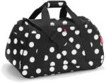 Reisenthel ACTIVITYBAG fekete, nagy fehér pettyes sporttáska MX7073 - taskaweb