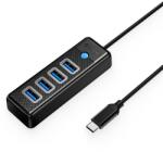 ORICO PW4A-C3 HUB Adapter - USB-C / 4xUSB porttal