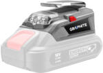 GRAPHITE Adaptor USB - Lanternă LED Energy+, fără baterie (58G025)