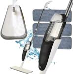 VERK GROUP Mop plat cu pulverizator de 120 cm și 3 lavete din microfibră (27465)
