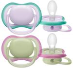 Philips Avent Ultra Air Suzetă, 0-6 luni, Fetiță - 2 bucăți - ro - 33,29 RON