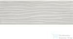 Cifre Cerámica TITAN White Wave Relieve 30x90 cm fali csempe (CIF0333)