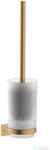 Hansgrohe ADDSTORIS S fali WC-kefe tartó, szálcsiszolt bronz 41782140 (41782140) - furdoszoba-szaniter
