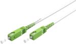 Goobay optikai kábel FTTH Singlemode OS2 20m SC-APC csatlakozóval LSZH fehér