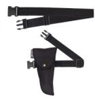 Widmann SWAT pisztolytáska övvel - fekete (MOL-00050)