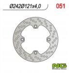 NG Féktárcsa Első Suzuki Dr 600 '85-'89 (242X121X4) (4X10, 5MM)