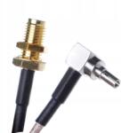 RF Connectors Pigtail CRC9 dugó Sma aljzat 15cm