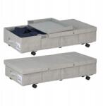 Relaxdays Gurulós Doboz ágy alá rendszerező komód ágy alá 50l 2 db (10050563)