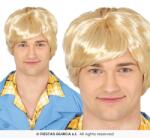 Guirca Férfi paróka Szőke haj Boysband frufru (GU4887)