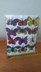 Miximport Dekoratív Mágneses Pillangók 3 cm 12 db Beltéri DE-219-Z (48898)