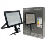 Ecolight LED reflektor 50W 4500lm 4000K semleges IP54 mozgás- és alkonyérzékelővel NL-3 Ecolight (ECONAS1242)