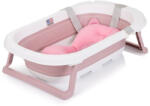 Chipolino Isla összecsukható kád hálós babatartóval 81 cm - Pink - bebibolt