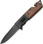 HARAHU SR-39374 Outdoor összecsukható kés - Fekete/Barna KP39374