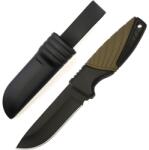 HARAHU CHB-39380 Outdoor kés - Fekete/Zöld KP39380