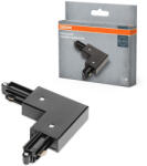 OSRAM Szögletes csatlakozó belső elektromos csatlakozás fekete Traclight Osram sínekhez (4099854508790)