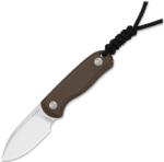 Kizer Drop Bear Fix 14C28N, Satin, Norplex UltreX Micarta (1094A2)