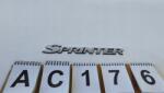 Mercedes-Benz Mercedes Sprinter W906 Felirat Embléma