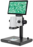 KERN OIV 355 videó mikroszkóp kamerával, képernyővel, nagytudású szoftverrel, 0, 7x-4, 5x nagyítás, állítható fényerejű 3W-os felső gyűrűs és 5W-os alsó LED megvilágítással, HDMI, USB (OIV 355)