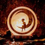  Himalája Sólámpa - HOLD korong forma (SLK-HOLD)