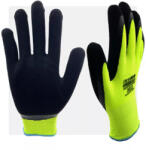 0rizikó Latex mártott neon munkavédelmi kesztyű - 10