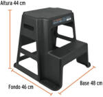 Truper Fellépő 2 lépcső, műanyag TRUPER (TABU-2) (TABU-2)