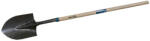 Bautool ásólapát hajlított fa nyéllel 215x300x1430 mm (71316)