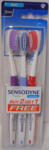 Sensodyne fogkefe triopack Sensitive Soft