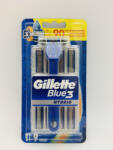Gillette készülék+9 db borotvabetét Blue 3 Hybrid