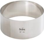 Decora Rozsdamentes tortaforma kerek 12x6 cm - Decora (0063745)