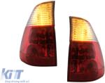 KITT Lightning Hátsó Lámpa BMW X5 E53 (1998-10/2003) piros füst (TLBME53RS)