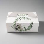  Esküvői ajándékdoboz, Green (26 × 18 × 9, 5 cm) - dortis (DR-7471)