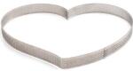 Decora Rozsdamentes sütőforma szív alakú, 24x22x3, 5 cm, mikrolyukakkal perforált - Decora (0064087)