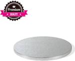 Decora Ezüst tortaalátét, átmérő: 30 cm, vastagság: 1, 2 cm - Decora (0931604)