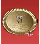 Monaco Girasole tortaalátét 30 cm aranyozott díszítésű - Monaco (5493.30)