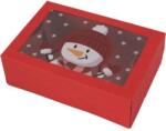 Cakesicq Tejfogasba karácsonyi sütemes doboz hóemberrel 22x15x7 cm - Cakesicq (cb.sd010.a)