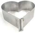 DR ranty Szív formája 24 cm, talp nélkül, (magasság 12 cm) - DR ranty (DRS3)