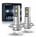 Auto Gamma H7 Led Izzók, E-jelzéssel, 60W, 16000LM, 6500K, +1000% Fényerő, Canbus, Erős Fényű, 2 db