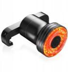 Smart Stop Kerékpár Hátsó Lámpa Könnyű Fékezés Érzékelő On/off Usb-c (BK-L117)