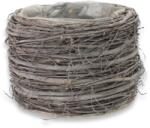  Fonott inda kaspó 17x12cm 32/#