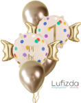  Héliumos luficsokor szülinapra, 1-es számmal - INGYENES GLS szállítással (LUFI595245)