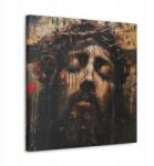  Vászonkép 80x80 Jézus Krisztus a kereszten szenvedés, mint az olajfestmény 15 (SAC025)
