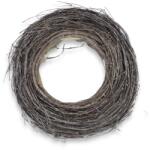  Fészek koszorú szürke 25cm