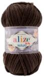 alize Velluto 26 - csokoládé (zsenília fonal, 100g, 68m) (vel26)