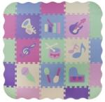  Covor tip puzzle, pentru copii, spuma EVA, 25 piese, 30x30 cm, Isotrade GartenVIP DiyLine (00016135-IS) Covor