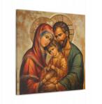  Vallásos kép Szent Család Jézus Mária József stílus ikon 80x80 (SAC719)