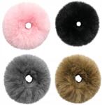 EdiBazzar Színes Hajgumi Scrunchie Frottír 4db-os szett Lányoknak Hajgumi (Kolorowe Mocne Gumki Frotki Do Włosów)