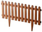 Chomik Gard de gradina decorativ, din plastic, maro, set 4 buc, Chomik GartenVIP DiyLine (ANI3064)