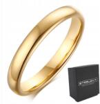 STEELOVA Klasszikus Arany Volfrám Karikagyűrű (3 mm) méret 15 (OW085)