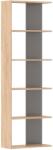 Mobikon Raft pardoseala DTD laminat stejar artisan grafit Agatio 60x25x180 cm (0000405953) Raft