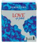 Love Plus prezervative 3 buc Sensation